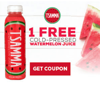 TSAMMA Cold-Pressed Watermelon Juice