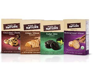 Free Back to Nature Crackers or Cookies